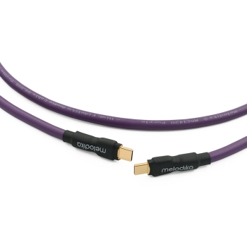 KABEL USB-C Melodika Purple MDUCC10 USB-C 2.0 1m